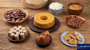 Venda comidas típicas de festa junina