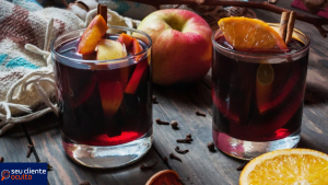 Venda bebidas típicas de festa junina
